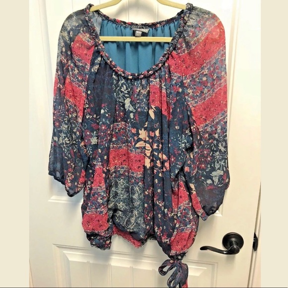 Roz & Ali Tops - Roz & Ali Plus Blouse Size 18/20 F1-867